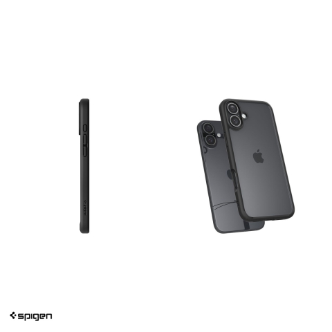 Husa Spigen Ultra Hybrid pentru iPhone 16, Carcasa, Negru [4]