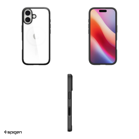 Husa Spigen Ultra Hybrid pentru iPhone 17, Carcasa, Negru [3]