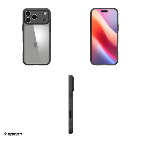 Husa Spigen Ultra Hybrid pentru iPhone 17 Pro Max, Carcasa, Negru [3]