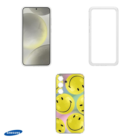 Husa Suit pentru Samsung Galaxy S24 Plus, Carcasa, Galben [3]