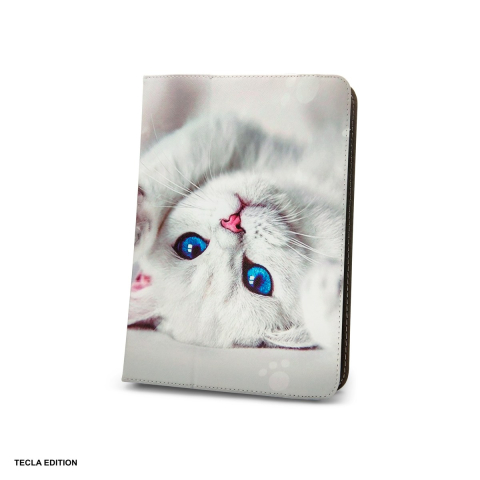 Accesorii tablete - Husa tableta design Cute Kitty pentru tablete 9-11"