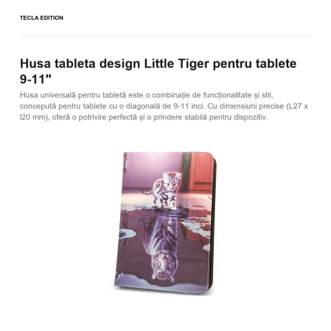 Husa tableta design Little Tiger pentru tablete 9-11" [1]