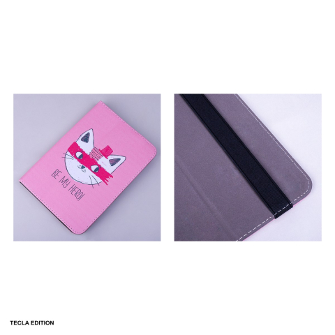 Husa tableta Kitty 2 pentru tablete 9-11", Roz [4]