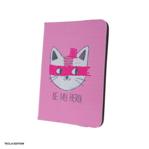 Accesorii tablete - Husa tableta Kitty 2 pentru tablete 9-11", Roz