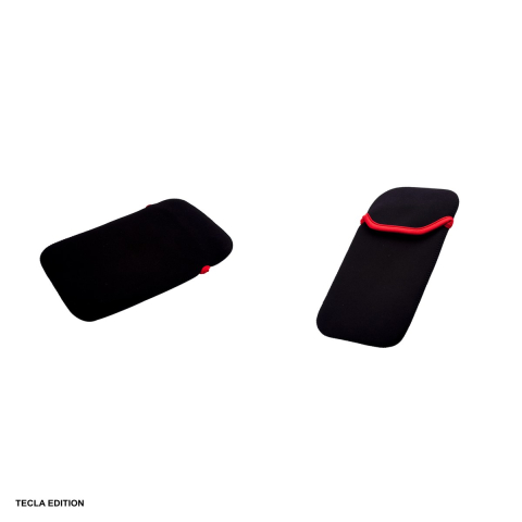 Husa tableta neopran pentru tablete 7", Negru-Rosu [3]