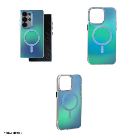 Husa Tecto Shield Aurora pentru Samsung Galaxy S25 Ultra, Carcasa magnetica, Albastru [3]