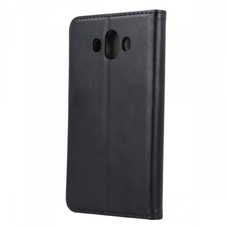 Husa tip carte, compatibila cu Xiaomi Redmi Note 13 5G, premium flip book cu inchidere magnetica si functie stand, buzunar card, negru mat [2]