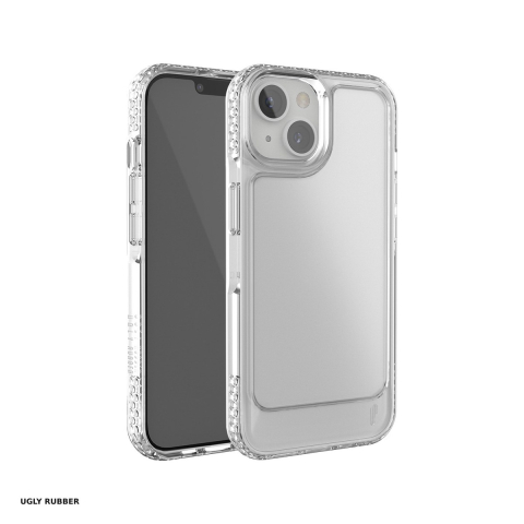 Huse si protectii pentru iPhone 15 Plus - Husa Ugly Rubber Umodel pentru iPhone 15 Plus, Carcasa, Transparent