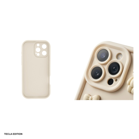 Husa Ultra Trendy 3D bear pentru Samsung Galaxy S25 Ultra, Carcasa, Bej [4]