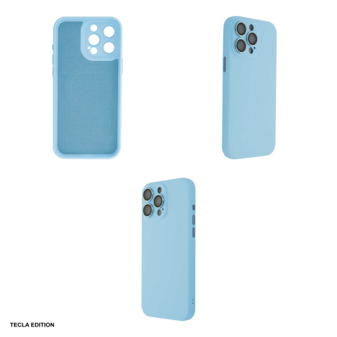 Husa Ultra Trendy Vivid Thin Mag pentru Apple iPhone 12, Carcasa magnetica, Albastru [3]