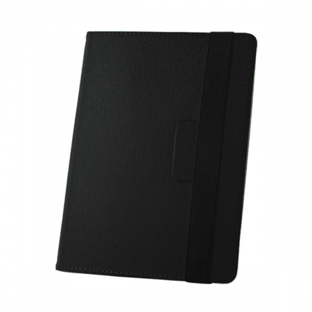 Accesorii IT - Husa universala tableta 8 - 9 inch, cu suport pliabil vizualizare, banda elastica, 234 x 178 x 18 mm, 160g, neagra