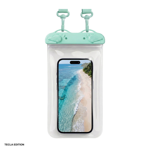Accesorii smartphone - Husa universala Waterproof rainbow turquoise, Carcasa, Verde