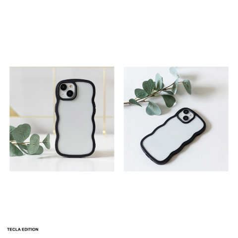 Husa Wave pentru iPhone 13 Pro, Carcasa, TPU (poliuretan termoplastic), PC, Negru [4]