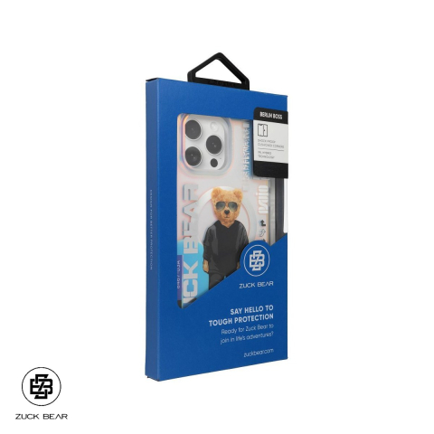 Husa Zuck Bear Berlin Boss zwei charm pentru iPhone 15 Pro, Carcasa [3]