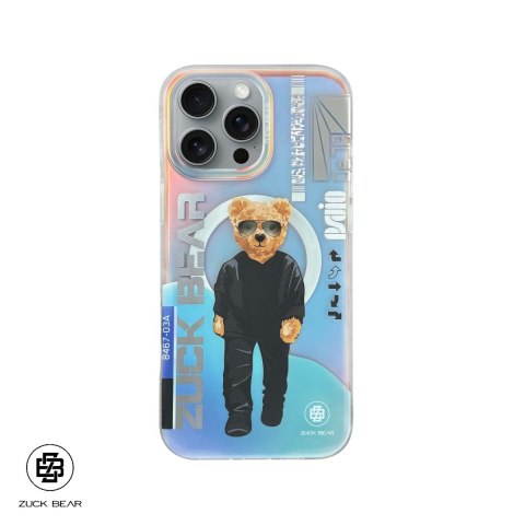 Huse si protectii smartphone - Husa Zuck Bear Berlin Boss zwei charm pentru iPhone 15 Pro, Carcasa