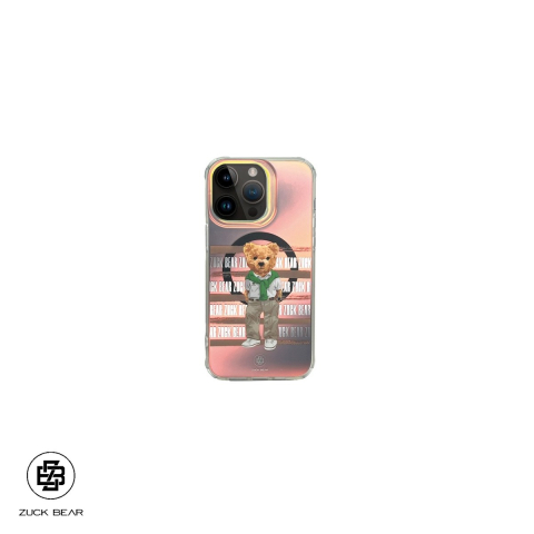 Huse si protectii smartphone - Husa Zuck Bear California Cool Shirt pentru iPhone 15 Pro, Carcasa