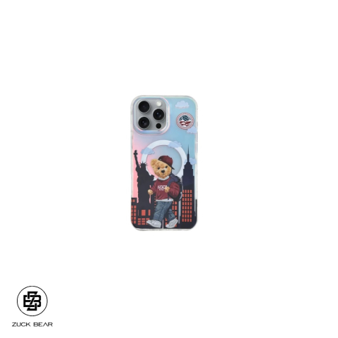 Huse si protectii pentru iPhone 16 Pro - Husa Zuck Bear Darnell New York pentru iPhone 16 Pro, Carcasa