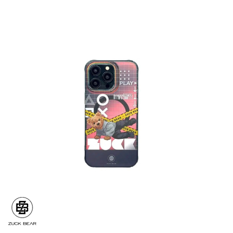 Huse si protectii pentru iPhone 15 Pro Max - Husa Zuck Bear New York Never Sleep Queens pentru iPhone 15 Pro Max, Carcasa