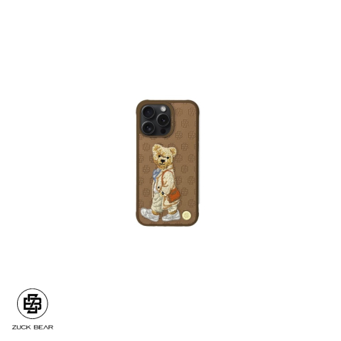 Huse telefoane - Husa Zuck Bear Paris Gentelman Bag pentru iPhone 16, Carcasa