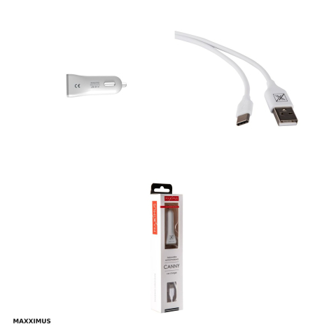 Incarcator auto Maxximus, 1 A, cu cablu USB-C [3]