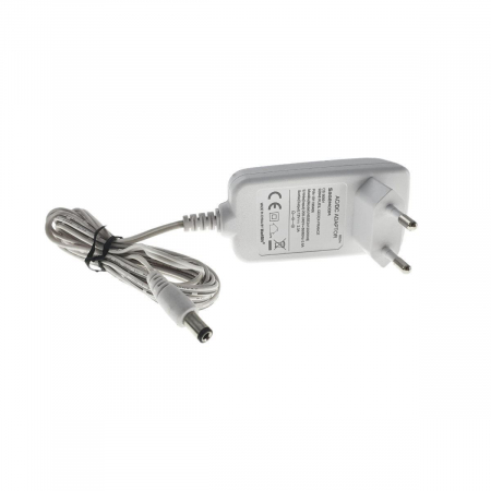 Iluminare si Electrice - Încărcător Stabilizat DC 12V 2000mA cu Protecție - Cablu 1.95m, Conector 5.5x2.1mm, Alb - Sursă de Alimentare Sigură pentru Dispozitive Electronice