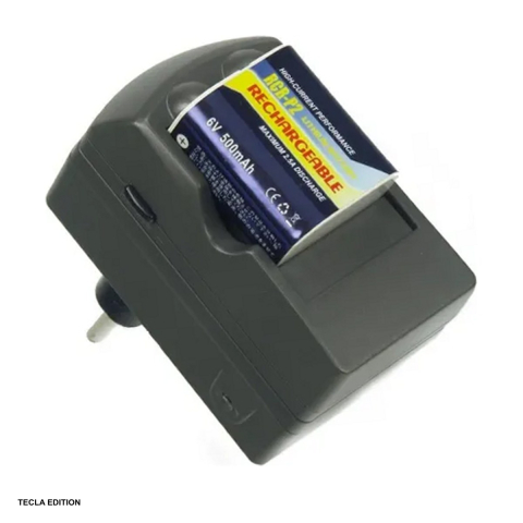 Energy - Incarcator Li-Ion pentru acumulatori reincarcabili 6 V tip CR-P2, 1 canal de incarcare, fara acumulatori