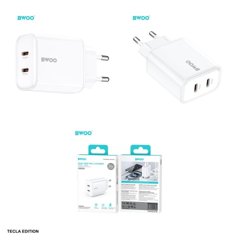 Incarcator priza BWOO CDA206, 35W, 1 x USB-C, Power Delivery, Alb [3]