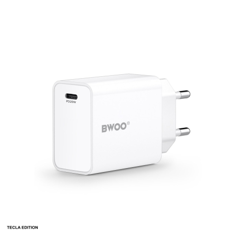 Accesorii IT - Incarcator priza BWOO CDA226, 20W, 1 x USB-C, Quick Charge, Negru