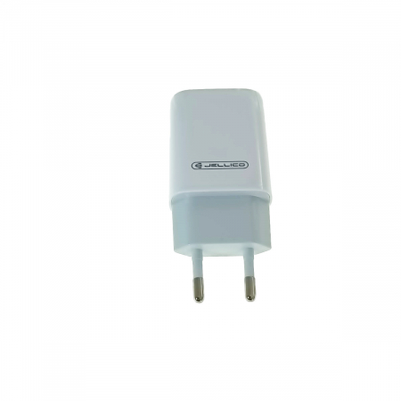 Incarcator priza EU, JELLICO EU01 Fast Charge, 5V, 2.4 A, 1 X USB, alb [3]