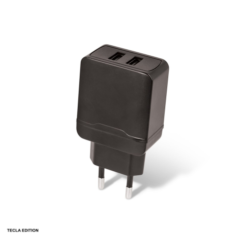 Accesorii IT - Incarcator priza Maxlife MXTC-02, 2.4A, 2 x USB-A, Quick Charge, Negru