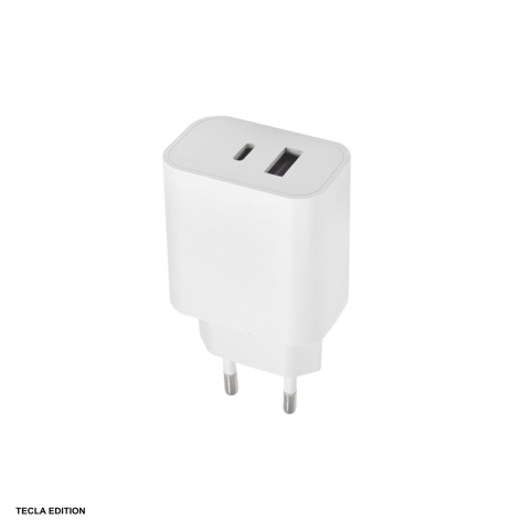 Accesorii IT - Incarcator priza Maxlife MXTC-06, 20W, 1 x USB-C, 1 x USB-A, Power Delivery, Quick Charge, Alb