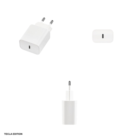 Incarcator priza Maxlife MXTC-06, 20W, 1 x USB-C, Power Delivery, Quick Charge, Alb [3]