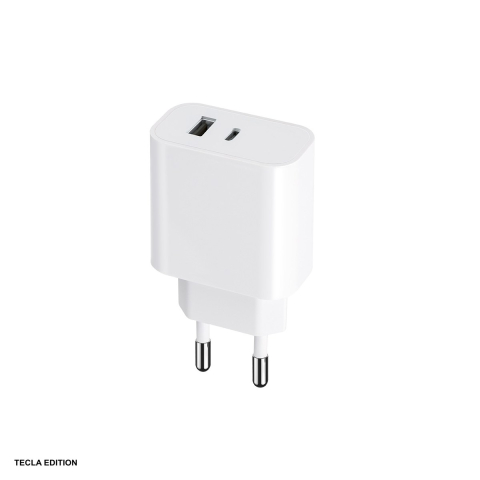 Accesorii IT - Incarcator priza Maxlife MXTC-06, 30W, 1 x USB-C, 1 x USB-A, Power Delivery, Quick Charge, Alb
