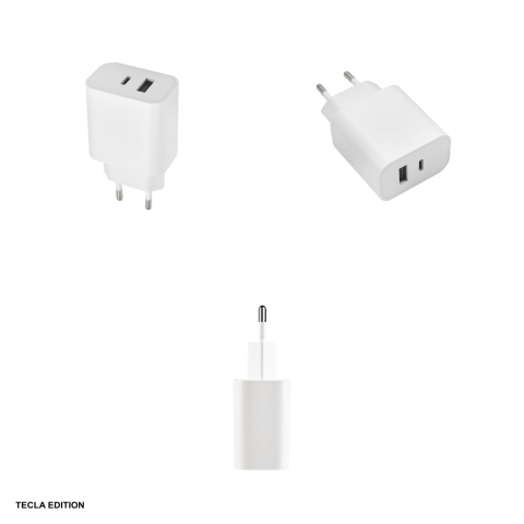 Incarcator priza Maxlife MXTC-06, 30W, 1 x USB-C, 1 x USB-A, Power Delivery, Quick Charge, Alb [3]