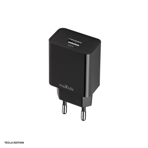 Accesorii IT - Incarcator priza Maxlife MXTC-11, 3A, 1 x USB-A, Quick Charge, Negru
