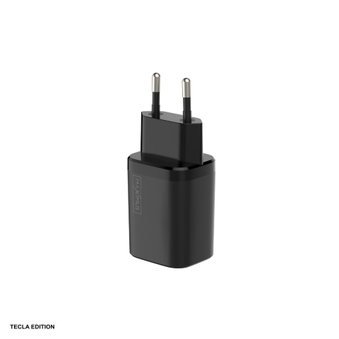 Incarcator priza retea - Incarcator priza Maxximus Carbon, 30W, 1 x USB-A, 1 x USB-C, Power Delivery, Quick Charge, Negru