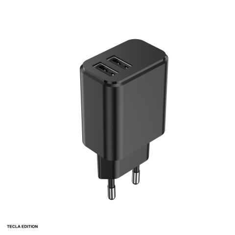Accesorii IT - Incarcator priza Setty, 3A, 2 x USB-A, Quick Charge, Negru