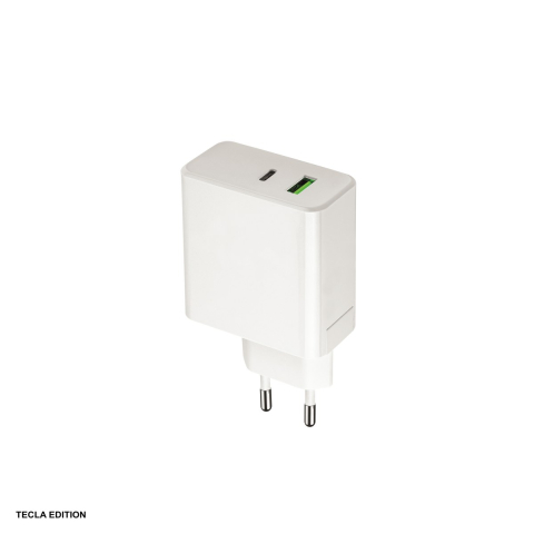 Accesorii IT - Incarcator priza Setty LSI-01white, 45W, 1 x USB-A, 1 x USB-C, Power Delivery, Quick Charge, Alb