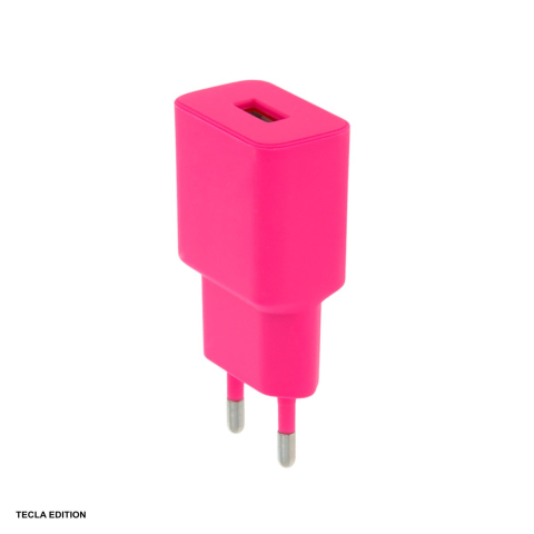 Accesorii IT - Incarcator priza Setty LSIM-A-126, 2.4A, 1 x USB-A, Quick Charge, Roz