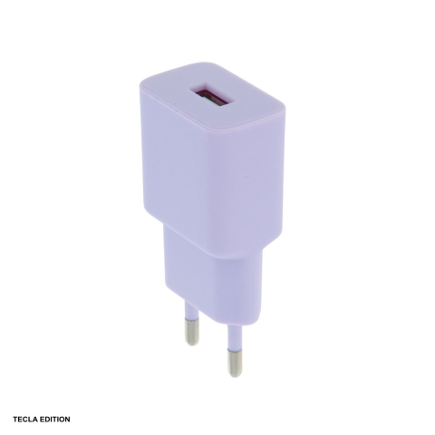 Accesorii IT - Incarcator priza Setty LSIM-A-129, 2.4A, 1 x USB-A, Quick Charge, Lila