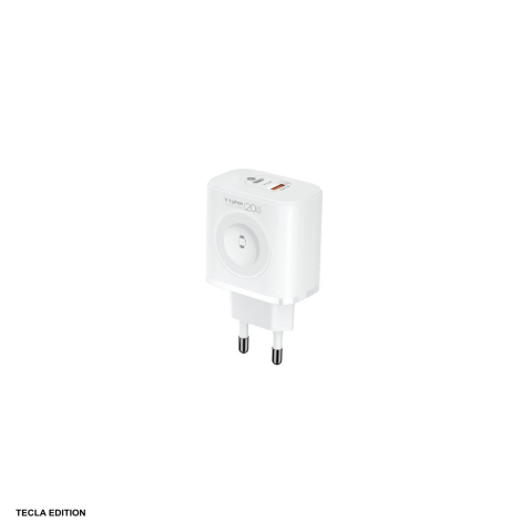 Accesorii IT - Incarcator priza T-Phox PP20, GaN, Alb