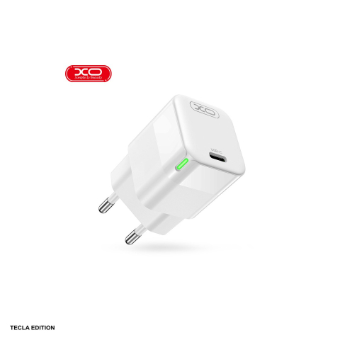Accesorii IT - Incarcator priza XO CE06, 30W, 1 x USB-C, Power Delivery, Alb