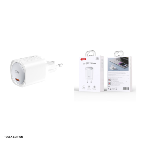 Incarcator priza XO CE20, 30W, 1 x USB-C, Power Delivery, Alb [3]
