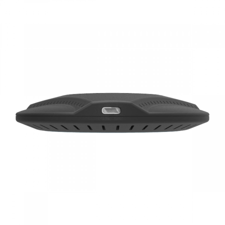 Incarcator Qi Wireless 15W, Platinet 45289, cu ventilator, distanta incarcare 8 mm, conector USB Tip C, negru [2]