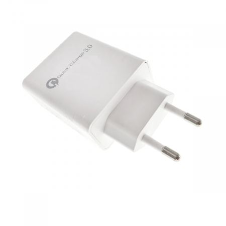 Incarcator rapid de retea QC 3.0, PD port USB tip C DC 5V - 3.4A si port USB DC 5V - 2.1A, alb [3]