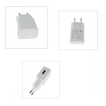 Incarcator rapid priza retea la 1 x USB, pentru Samsung EP-TA20EBE Adaptive Fast Charging, 5V 2A, alb [4]