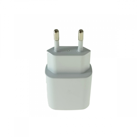 Incarcator retea cu port USB-C, 25W, QC, PD, priza retea EU, Alb [4]