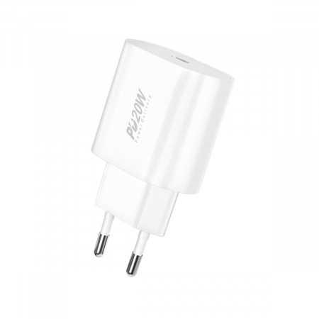 Incarcator retea, PD 20W, port USB-C, Foneng EU39, 5V/3A, alb [1]