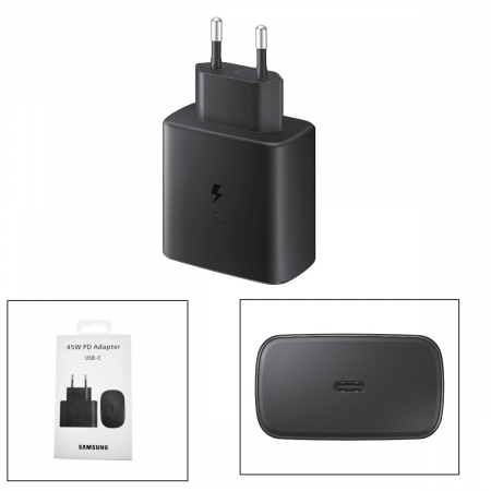 Incarcator Super Fast Travel Charger, 45W, USB-C, pentru Samsung, EP-TA845, negru [4]