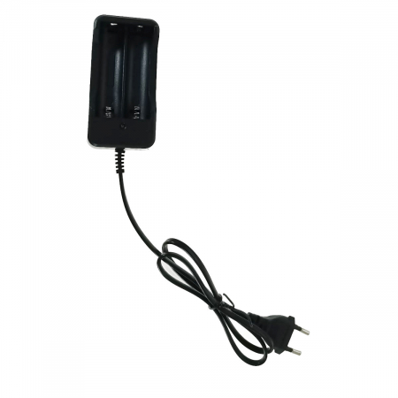 Incarcator universal pentru 2 baterii tip 18650 Li-Ion, 18650-JXC, la priza retea, negru [4]
